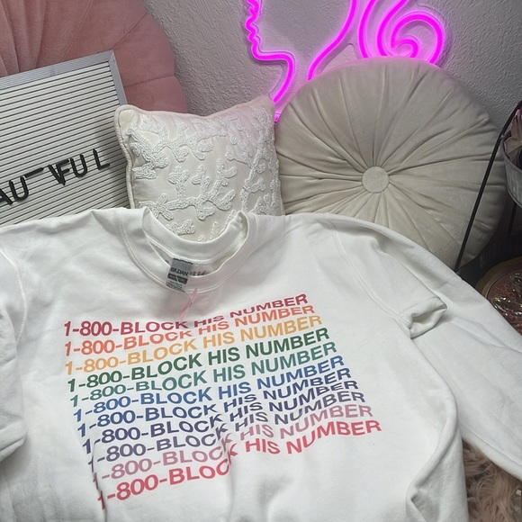 BLOCK HIS NUMBER SWEATSHIRT - Picture 5 of 7